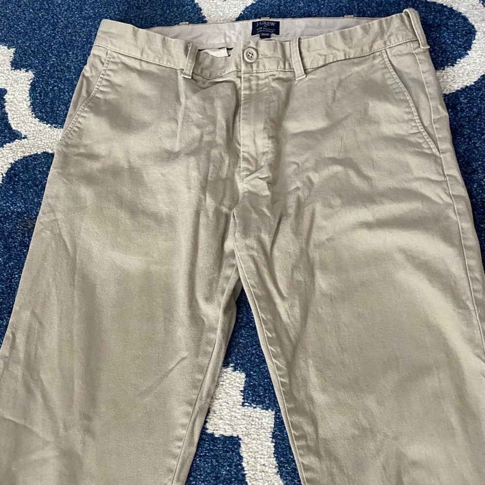 J Crew The Driggs Chino